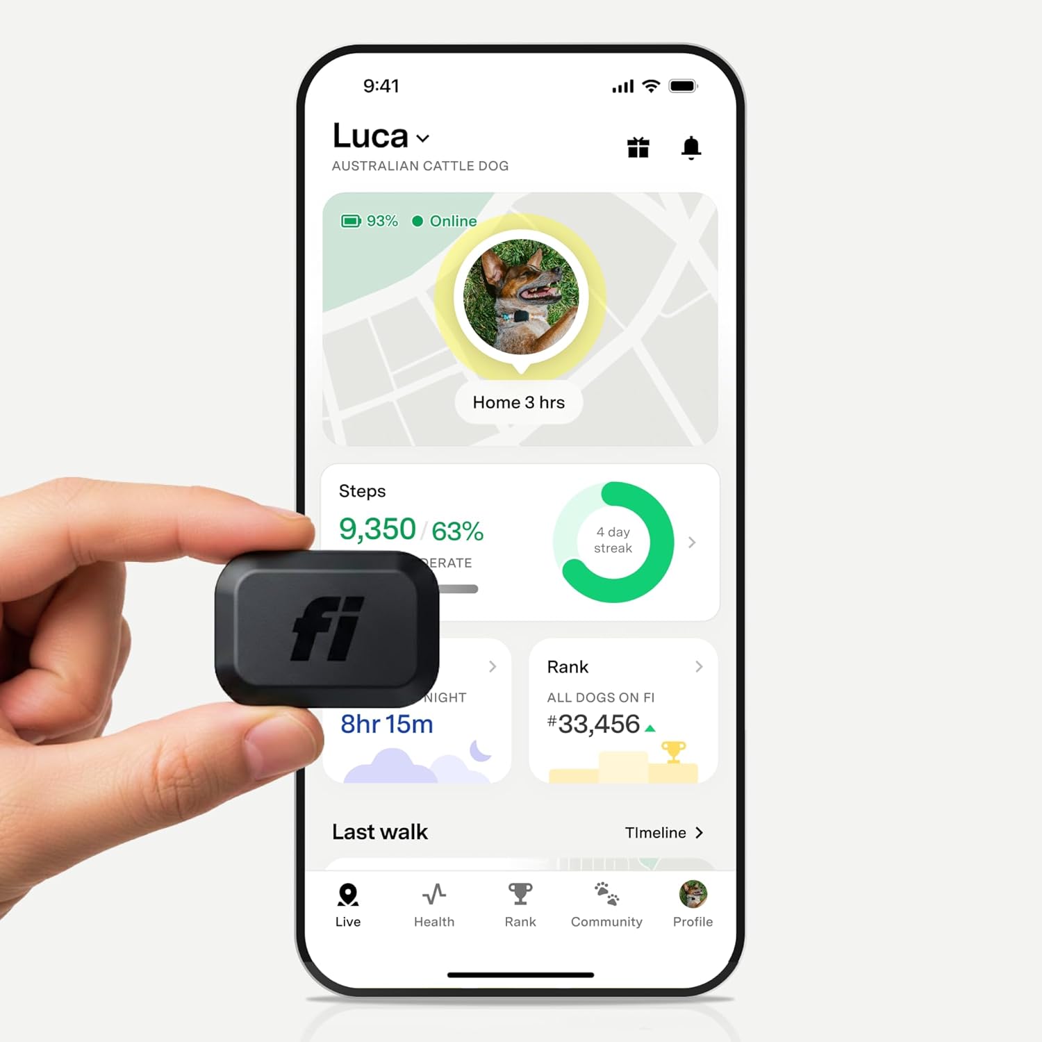 Fi Mini GPS Dog Collar